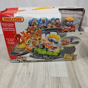 Shelcore Shake N Bobble Hazard Highway Car Track 13 Feet Of Track.